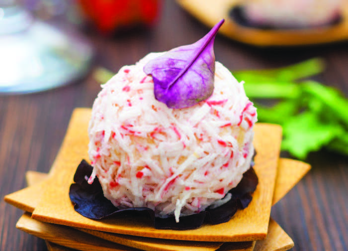 boulettes de crabe au fromage