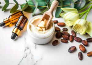 “Masque au karité et à l’amande douce pour cheveux très secs”