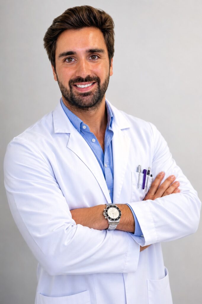 Portrait du Dr Édouard Mas.
