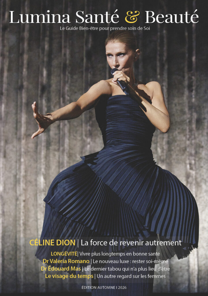 Couverture de Lumina Santé & Beauté - Automne 2026, avec Céline Dion.